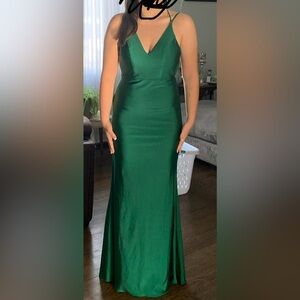 Emerald Green Prom Dress size 6